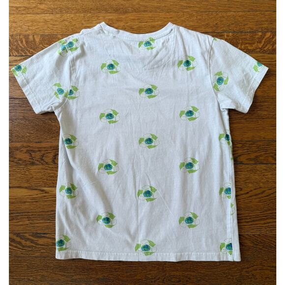 Cactus Boys Recycle Be Better Humans Shirt Size 9-10 - Picture 5 of 5